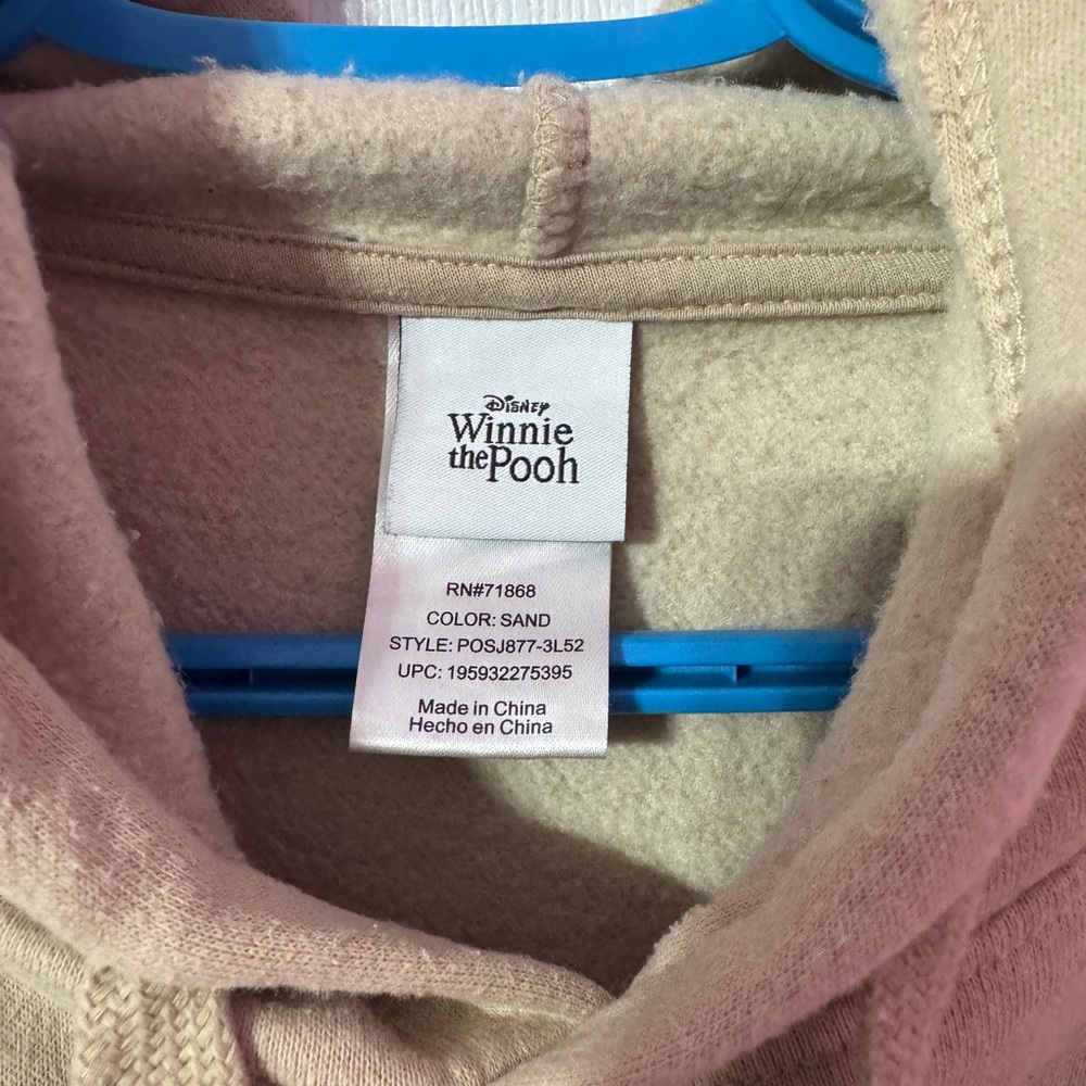Disney Tan Sweater with Winnie the Pooh Embroidered Design - Picture 4 of 5
